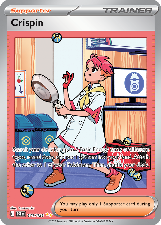 Crispin - English - Prismatic Evolutions - 171/131 - Special Illustration Rare - NM