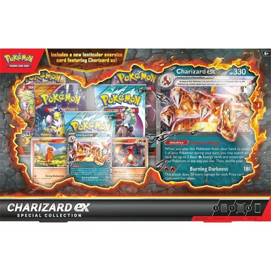Pokemon TCG: Charizard ex Special Collection Box - English