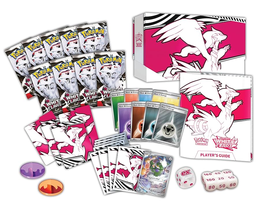 Pokemon TCG: Scarlet & Violet - White Flare Elite Trainer Box - English