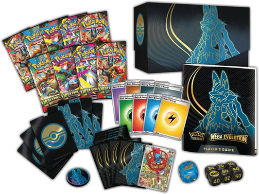 Pokemon TCG: Mega Evolution - Lucario Elite Trainer Box - English