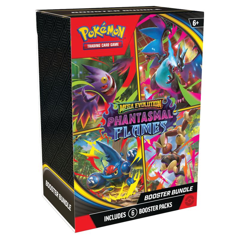 Pokemon TCG: Mega Evolution - Phantasmal Flames Booster Bundle - English