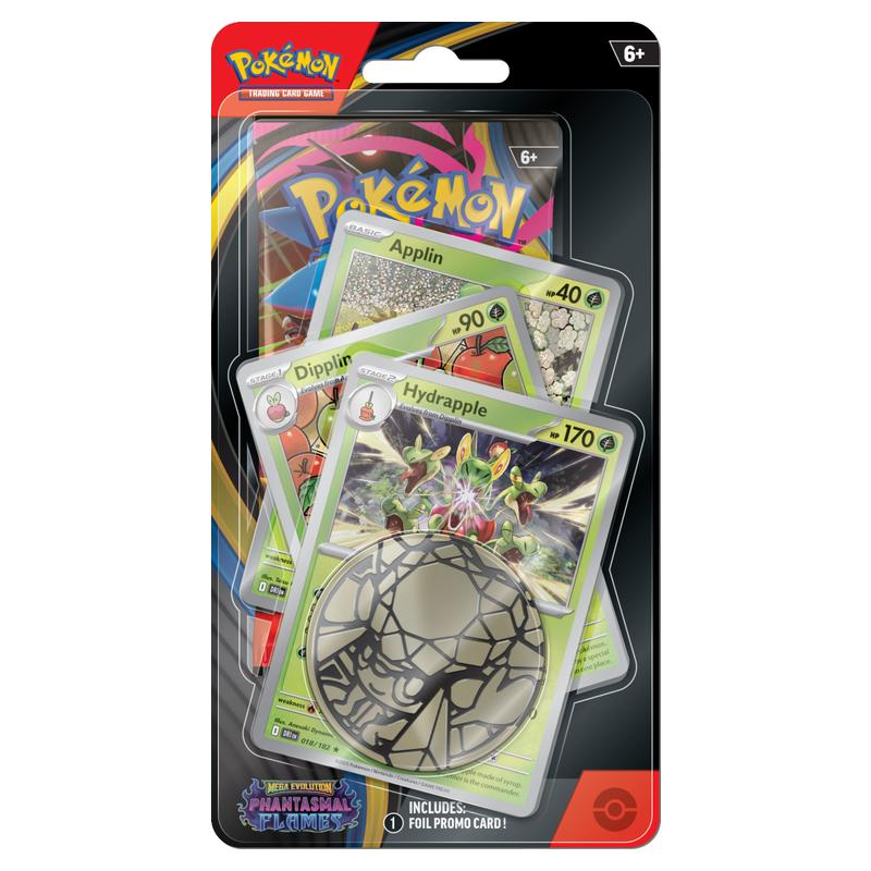 Pokemon TCG: Mega Evolution - Phantasmal Flames Premium Single Pack Blister (Hydrapple) - English
