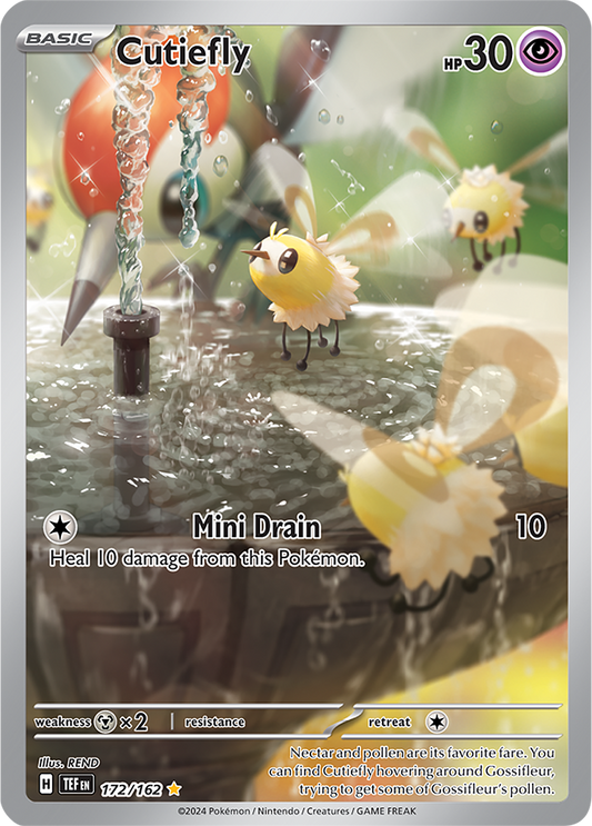 Cutiefly - English - Temporal Forces - 172/162 - Illustration Rare - NM