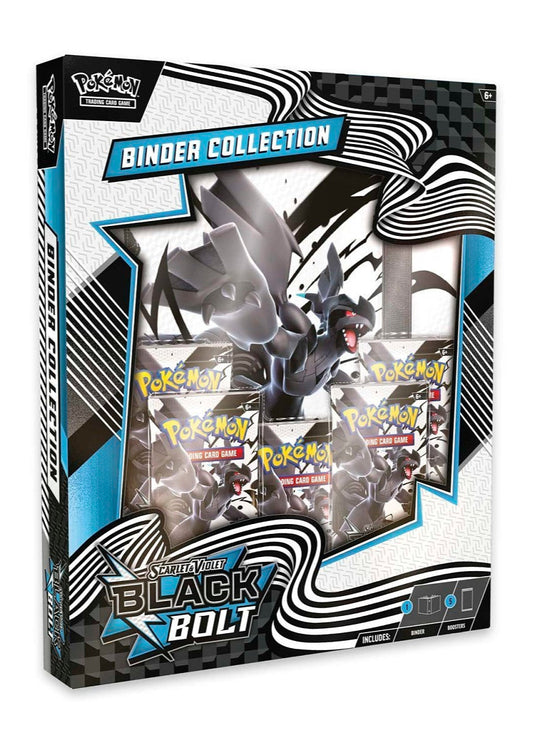Pokemon TCG: Scarlet & Violet - Black Bolt Binder Collection (5 Booster Packs + Binder) - English