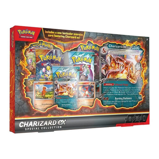 Pokemon TCG: Charizard ex Special Collection Box - English