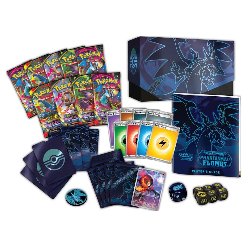 Pokemon TCG: Mega Evolution - Phantasmal Flames Elite Trainer Box - English