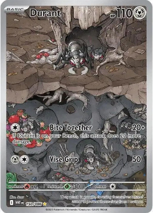 Durant - English - White Flare - 150/086 - Illustration Rare - NM