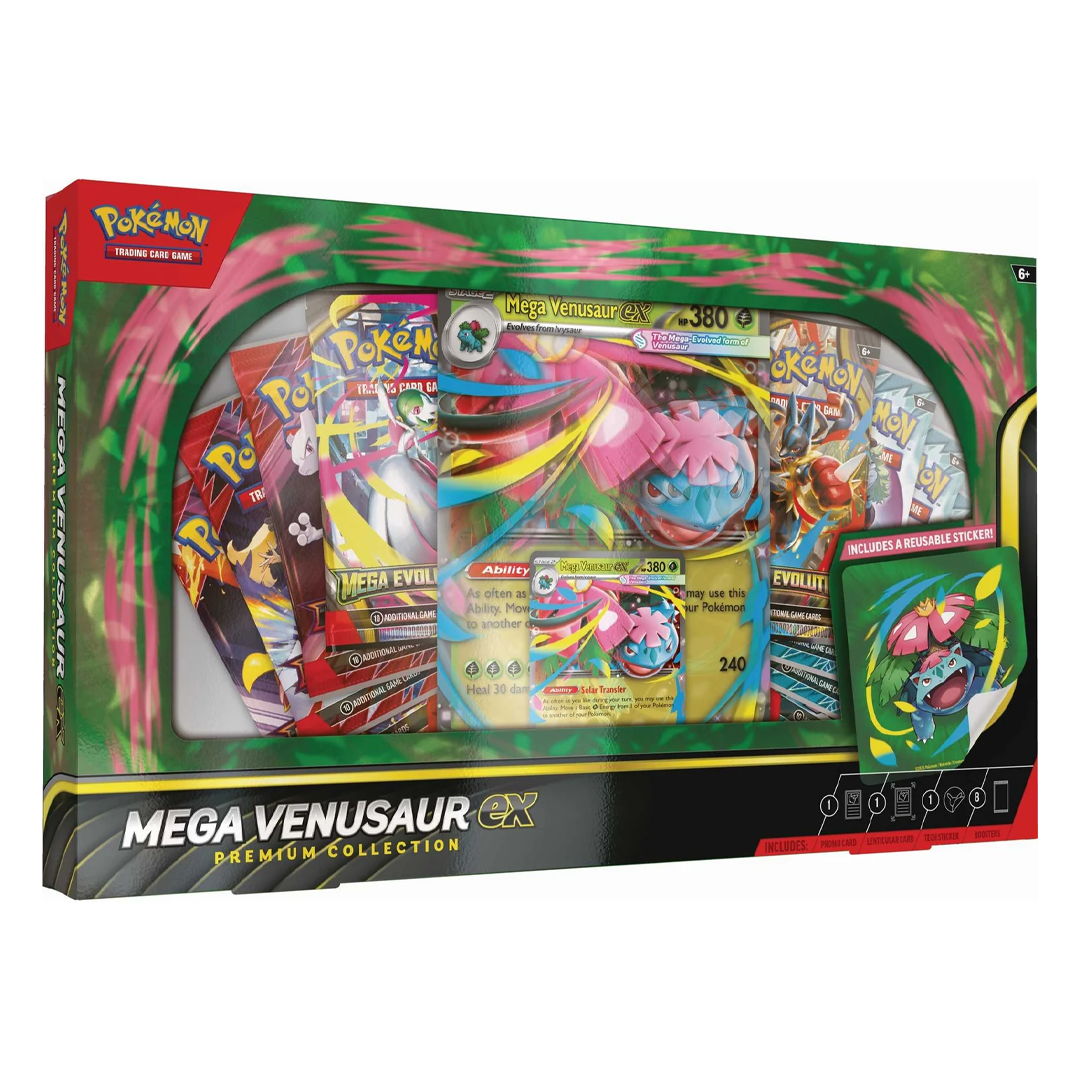 Pokemon TCG: Mega Venusaur ex Premium Collection - English