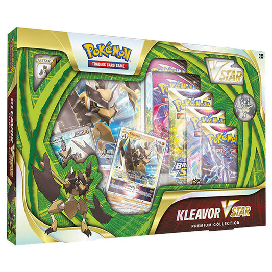 Pokemon TCG: Kleavor VSTAR Premium Collection - English