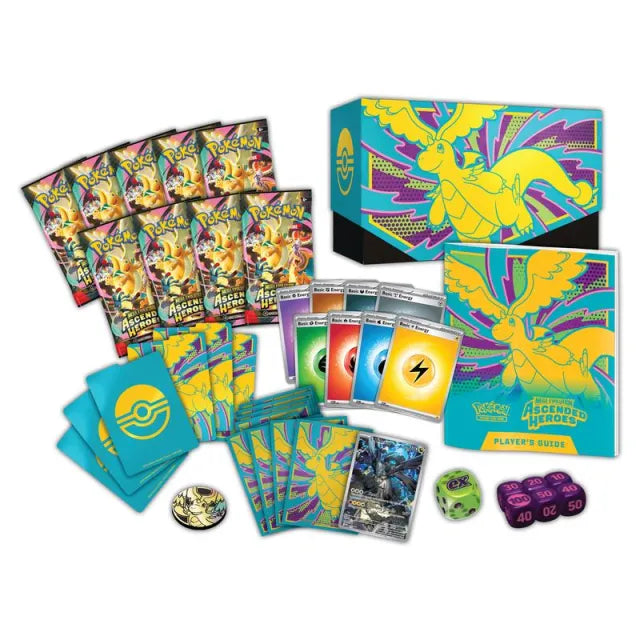 Pokemon TCG: Mega Evolution - Ascended Heroes Elite Trainer Box - English